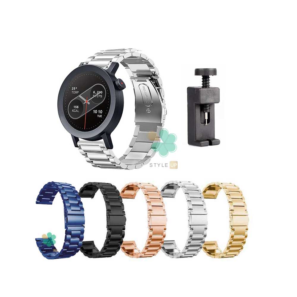 قیمت و خرید بند ساعت استیل 3Pointers مخصوص Nothing Watch Pro 2 با رنگبندی متنوع 